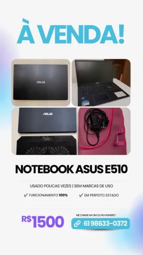 Notebook semi novo