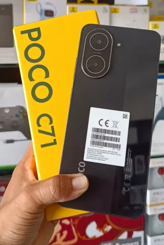 Poco C71 Lacrado - Versão Global 128Gb-4Ram Toooop Black top + Parcelamos no cartão