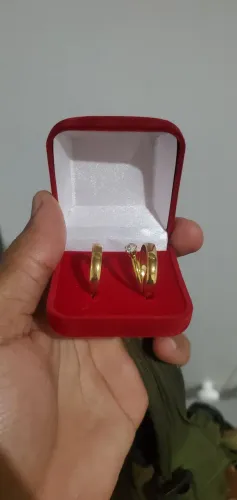 Vendo alianças de casamento/noivado de moeda antiga