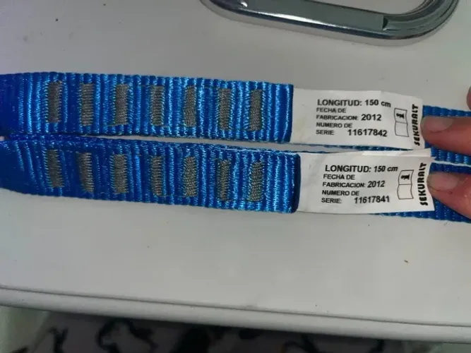 Par de Cintas Sekuralt 150 cm - Fabricadas em 2012