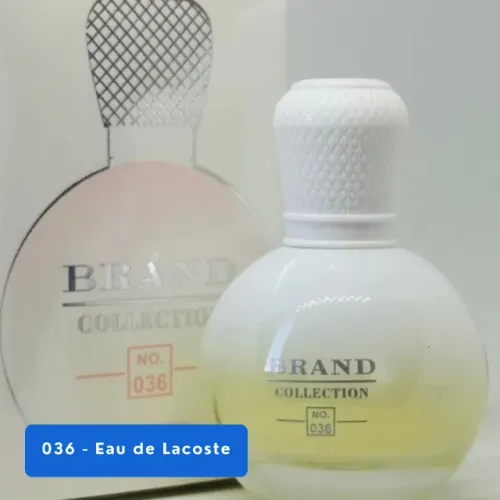 Perfume Brand Collection nº 036 - 25ml Inspiração: Eau de Lacoste