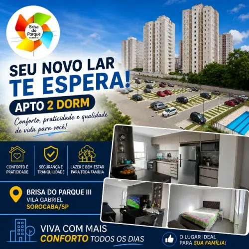 Apto com 2 Dorm - Brisa do Parque III