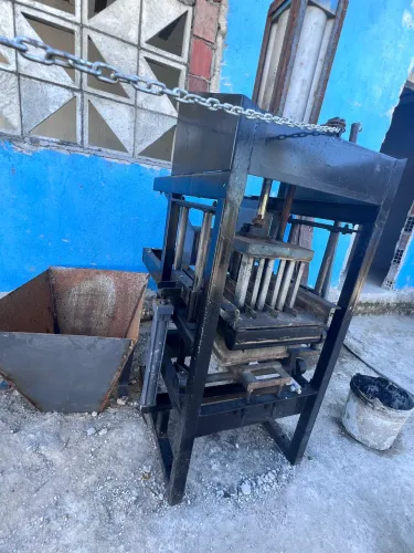 Máquina de bloco Manual pra automatizar