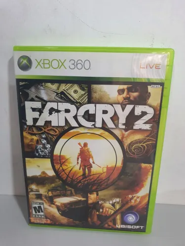 JOGO FAR CRY 2 - XBOX 360- MIDIA FÍSICA ORIGINAL