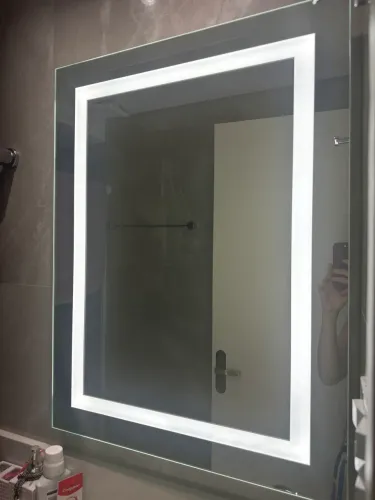 Espelho com led para maquiagem