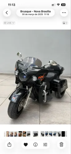 Moto infantil eletrônica