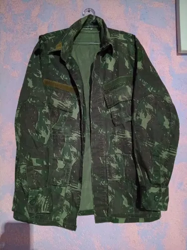 Gandola jaqueta masculina militar seminova - GG - 40,00