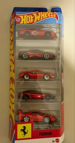 Five Pack Ferrari Hot Wheels 2026