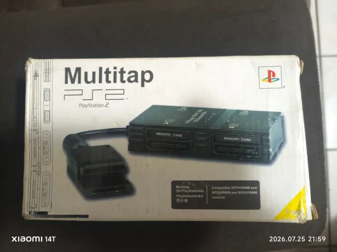 Multipap PS2 4 controles