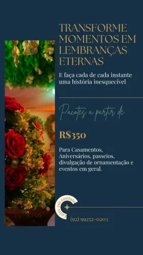 Fotógrafo de Eventos e Decoração