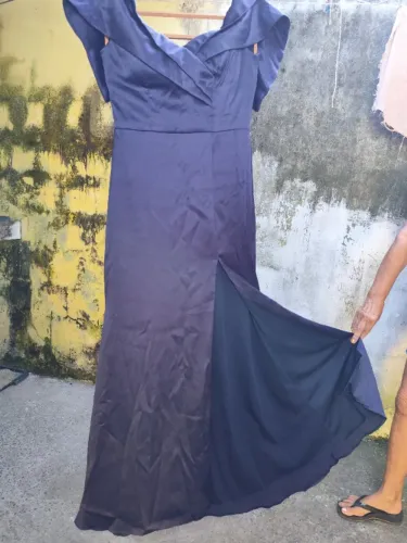 Vestido de festa azul (ainda com etiqueta)