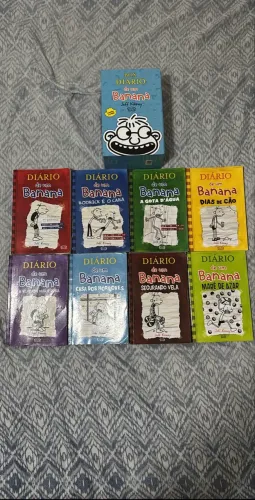 Box diário de um banana 8 livros 