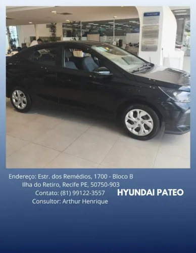 Hyundai HB20S Comfort 1.0 Flex 12V Mec. 2026