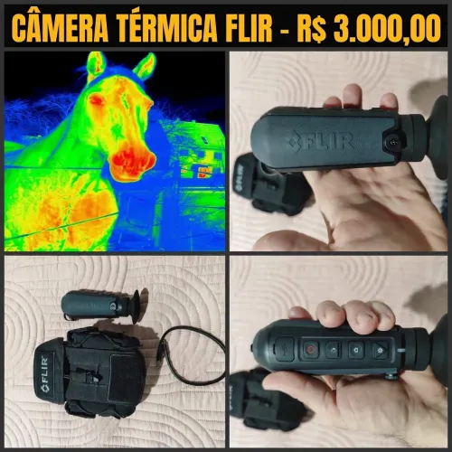 Monóculo de visão thermal flir