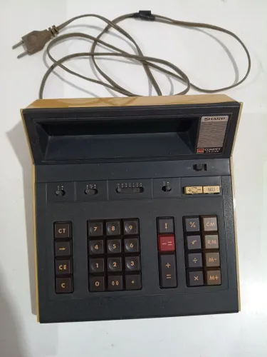 Calculadora antiga não funciona