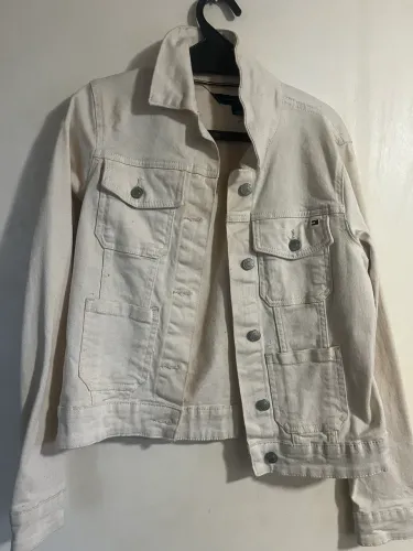 JAQUETA OFF WHITE JEANS