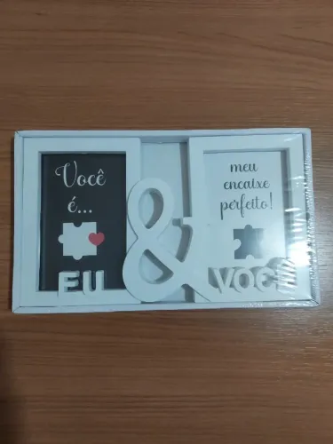 Porta-retrato 2 em 1 Novo Lacrado Abaixo do Preço