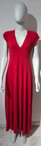 Vestido Vermelho de Malha Tamanho G