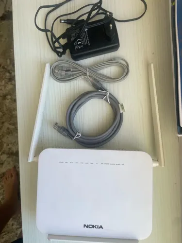 Modem/roteador de fibra óptica Nokia G-1425G-A