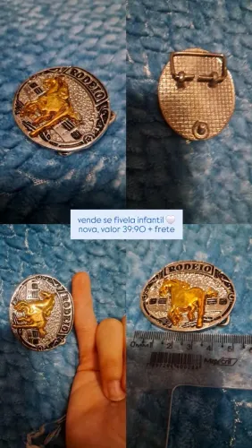vende se fivela infantil nova 
