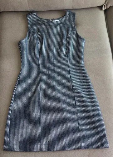 Vestido Tubinho Jeans Carmem Steffens N:38