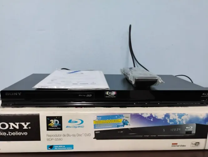 Sony Blu-ray BDP-S580 Todo perfeito