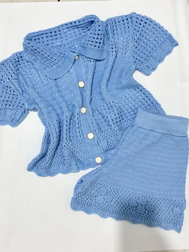 Conjunto tricô