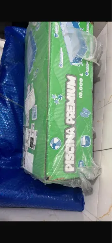 Piscina premium 10.000 LTS, mas tapete bolha