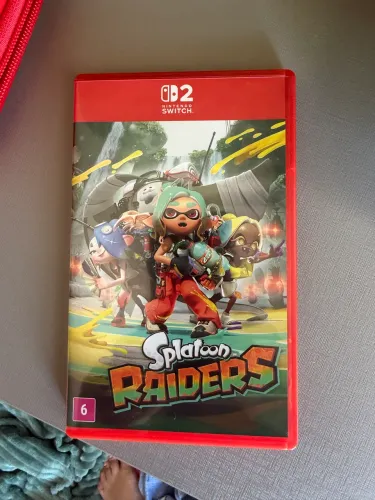 Vendo jogo Nintendo switch splatoon raiders
