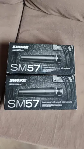 Par de Microfones Shure SM57