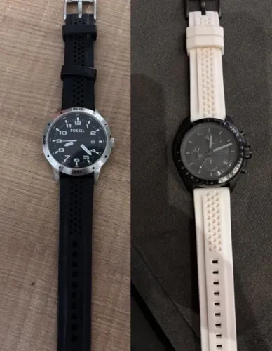 Dupla Relógios Fóssil Originais