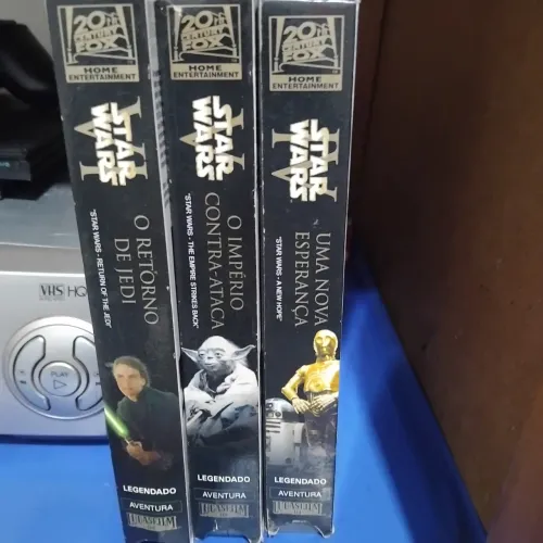 Vhs IV, V, VI Starwars legendado testados ok