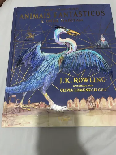 Livro Ilustrado Animais Fantásticos