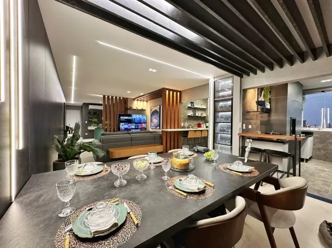 Apartamento à venda centro, novo centro, Maringá, com 3 quartos sendo 3 suítes, mobiliado 