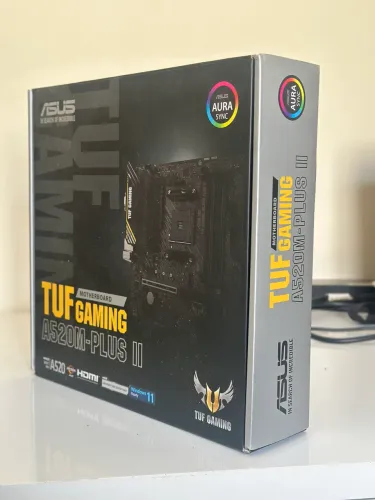 Placa mãe asus A520m am4