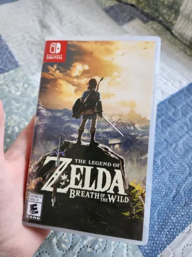 Zelda breath of the wild (usado) + Controle para Nintendo switch 