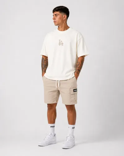 Kit Camisa Oversizer e Bermuda Cargo 