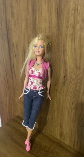 Barbie camping