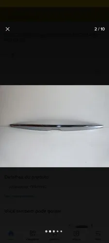 Friso cromado da Tampa Traseira do Etios Xls 2013 até 2021