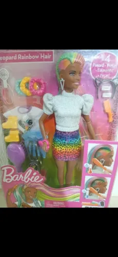 Barbie Rainbow hair
