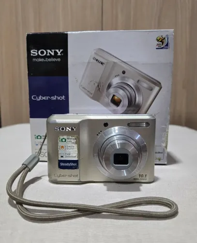 Câmera Digital Sony Cyber-shot DSC-S2000 10.1 MP Na Caixa + Cartão 8GB Vintage