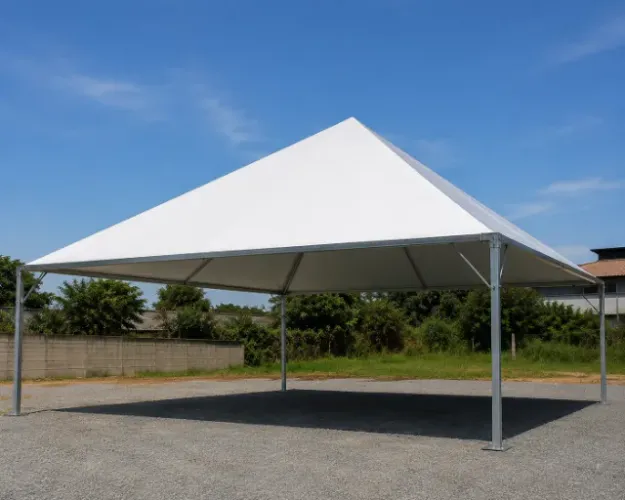 TENDA PIRAMIDAL 10x10x4m (100m²)