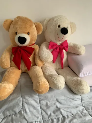 Urso gigante de pelúcia antialérgico