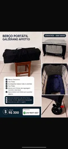Berço portátil