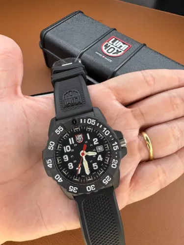 relógio luminox black ops 8880 series preto