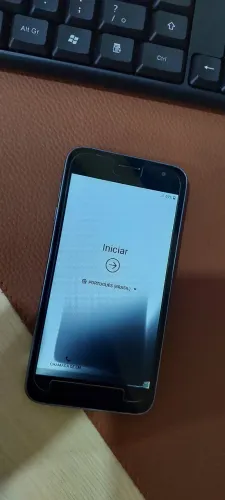 Celular J2 com mancha na tela (quebra galho)
