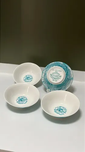 Conjunto em porcelana Le Lis Casa - edição 20 anos