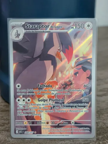 Staraptor do Lauro 249/217 - Carta Pokemon