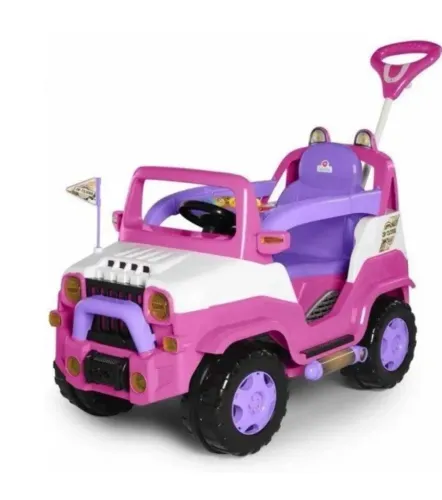 carrinho de criança rosa