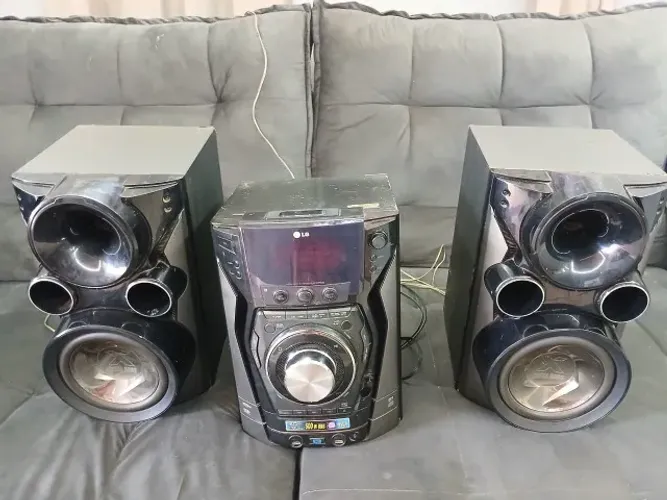 Mini System LG MCD506 600W RMS - Excelente Som e Grave Forte